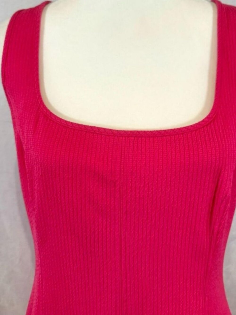waist textured dress